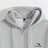 Baleno Men's 2025 Spring Heavyweight Hooded Cardigan Sweatshirt