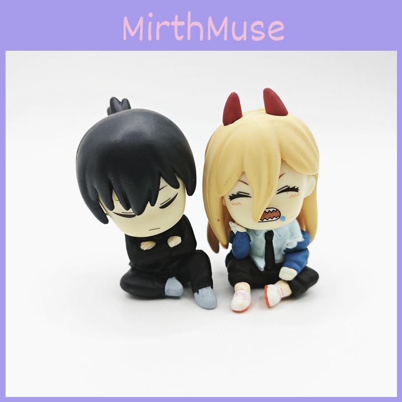 Collectible Chainsaw Man Shoulder To Shoulder Adorable Blind Box Figure Variety Set Of Four