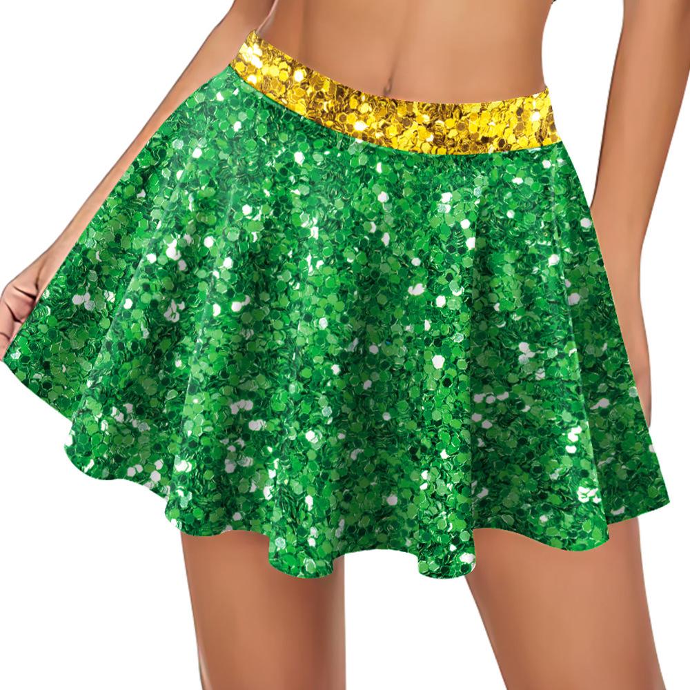 Plaid Short Skirt Suit - Women's St. Patrick's Day Casual European & American Style (2026)