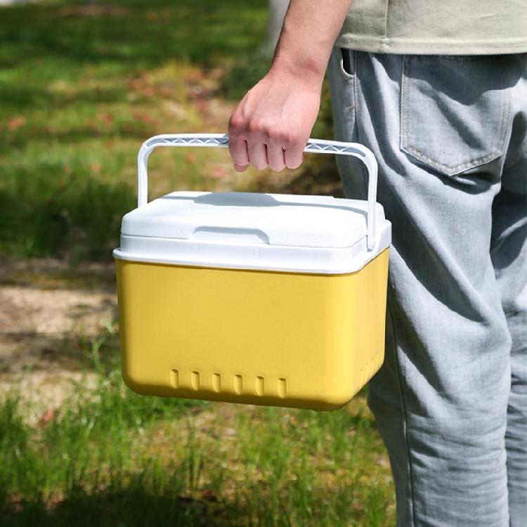 Camping Coolers Ice Box 6L Insulated Ice Chest Portable Ice Bucket Outdoor Hard Coolers for Camping Beach Picnics