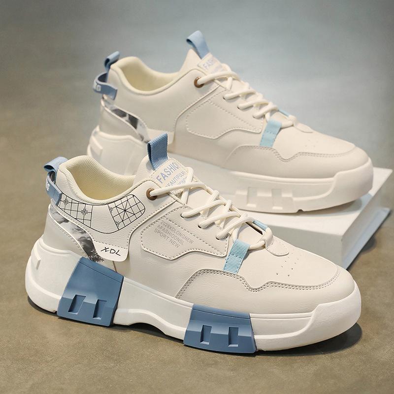 Men's shoes spring 2025 new sports board shoes Korean version trend versatile shoes men's lightweight casual trendy shoes