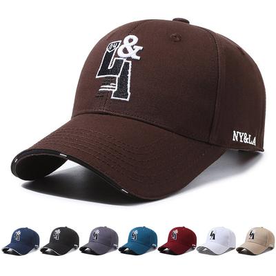 Men's Baseball Cap Embroidery Sports Sunscreen Men's and Women's Sun Hats Breathable Versatile Casual Cap