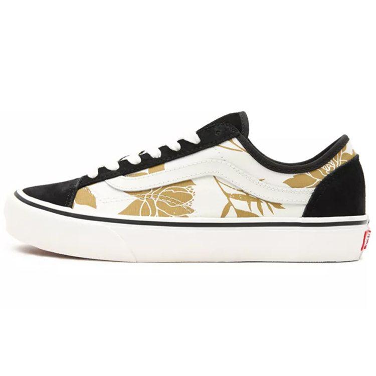 Vans Island Floral Style 36 Decon Sf 'Black White Brown' VN0A3MVL4V4