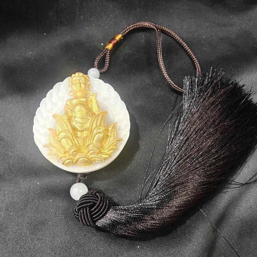 Buddha Resin Car Hanging Ornament