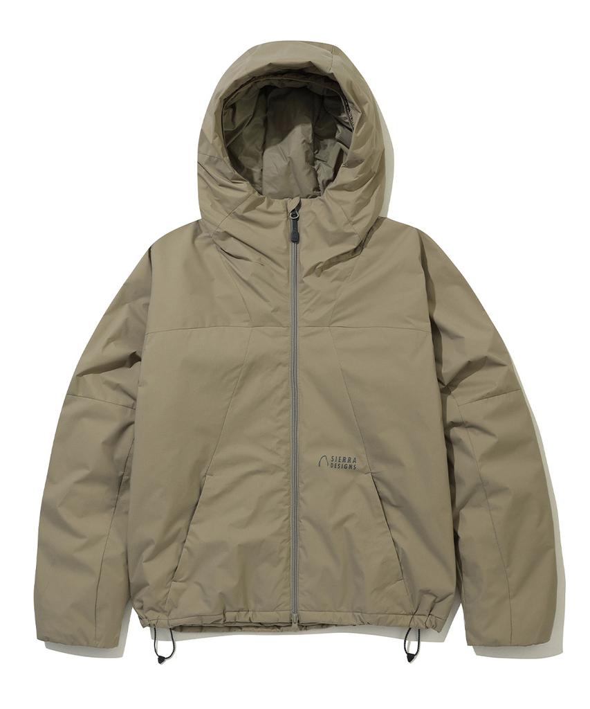 SIERRA DESIGNS W) Grandmothership Lightweight Insulation Hooded Jacket Beige
