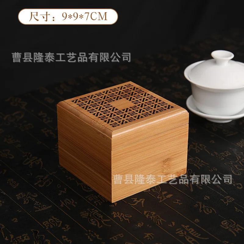 Бамбуковый Держатель для Благовоний Коробка для Палочек Дзен Полая Антикварная Отделка Культура Чая