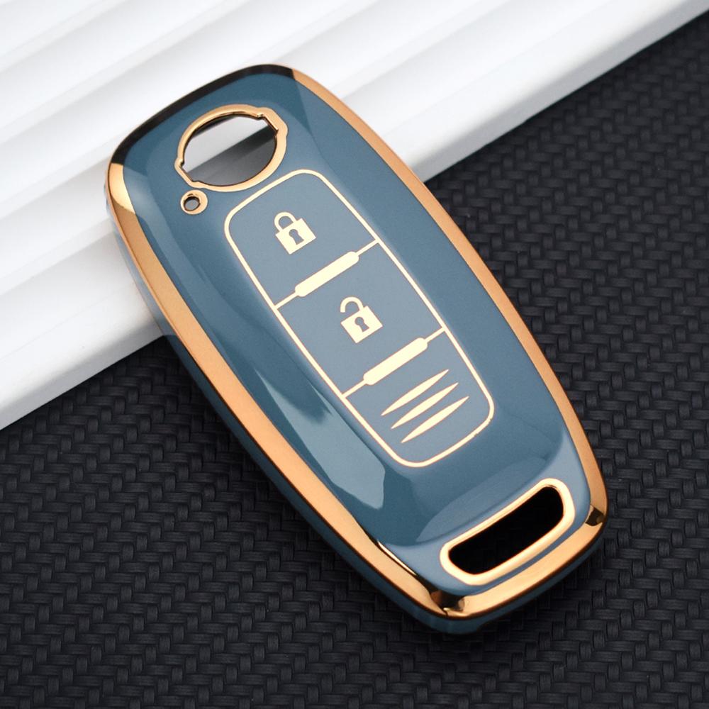TPU Car Key Case Cover Holder Shell for Nissan Leaf Juke Micra Qashqai J11 X-Trail T32 Tiida Pathfinder Versa Note Patrol Fob