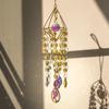 1pc Geometric Crystal Wind Chimes, Suncatchers, Home Hanging Decorations