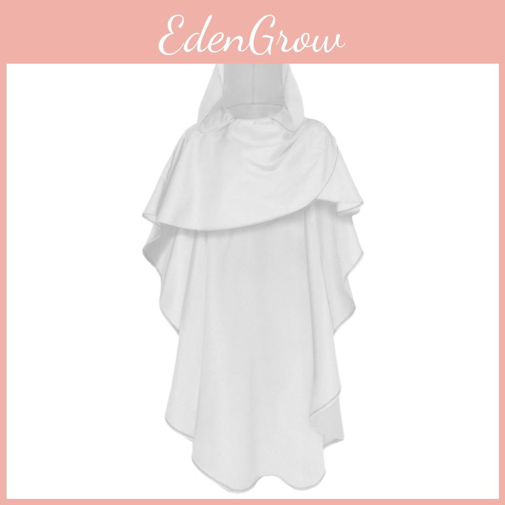 Stylish 2023 Medieval Knight Cloak Halloween Cosplay Costume For Game Anime Role Play Black