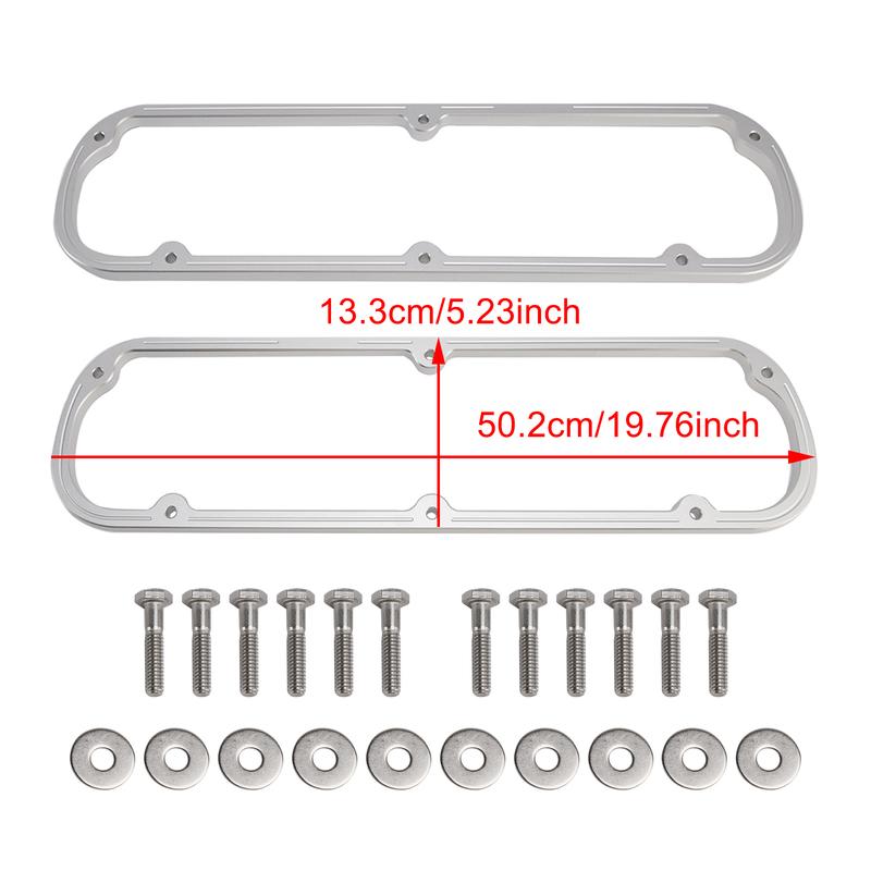 Artudatech Valve Cover Spacers Kit with Bolts For Ford 1/2 inch Small Block 289 302 351W