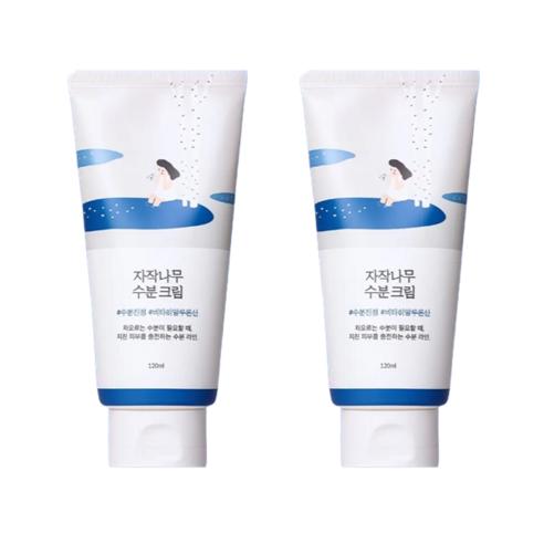 ROUND LAB Birch Juice Moisturizing Cream Lightweight Hydrating Daily Face Cream 80ml / 120ml