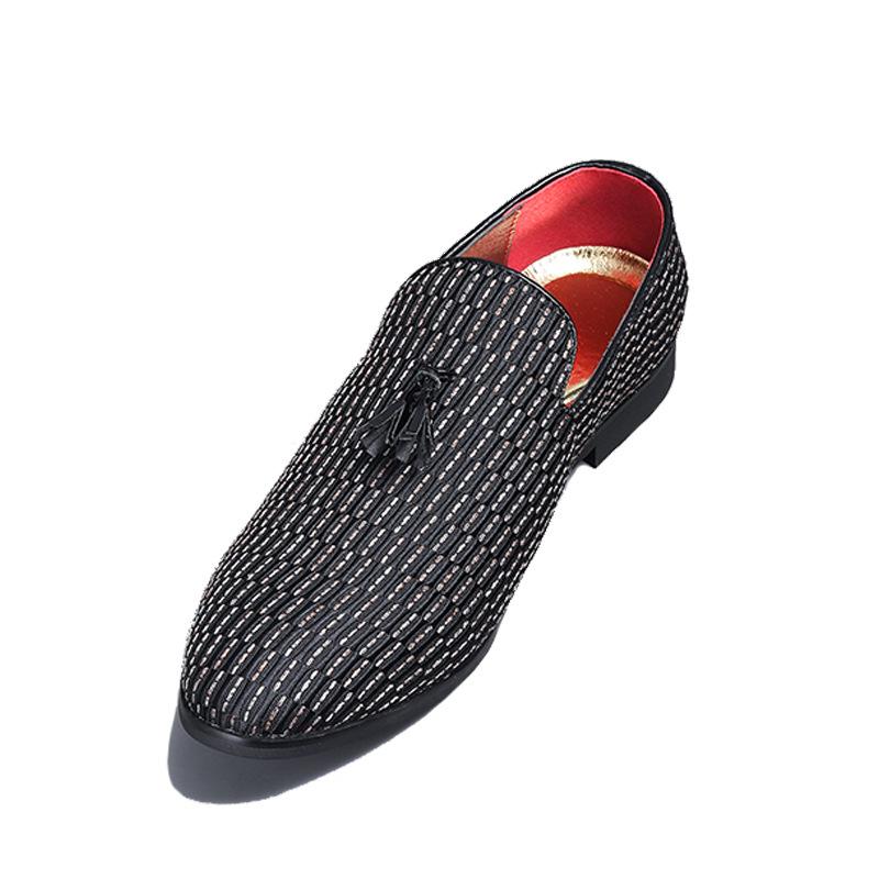 Men's Shoes Men's Summer Trendy Models Breathable One-pedal Loafers Casual Single Shoes Men's Leather Shoes Men's Summer Do Not Stink Feet