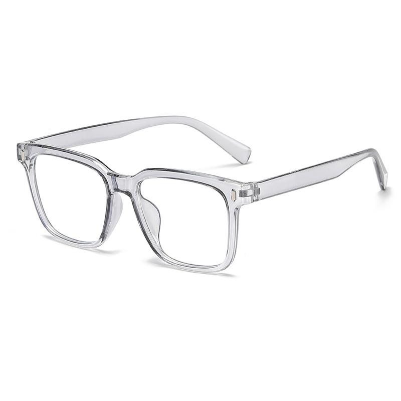 Transparent Square Computer Glasses Frame Women Men Anti Blue Light Rectangle Eyewear Blocking Optical Spectacle Eyeglasses
