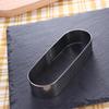 Stainless Steel Dessert Oval Tiramisu Mold Mousse Ring Cake Mold Cookie Cutter