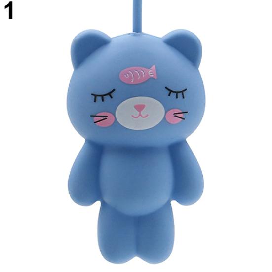 Zvířecí silikonový držák na klíče Pouzdro na mince Peněženka Taška Přívěsek na peněženku