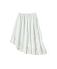Comoni Nose W Jacquard Frill Skirt [Ivory]