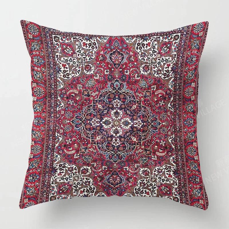 Jesienny wystrój domu jesienna poszewka na poduszkę dekoracyjną do salonu sofa boho 45x45cm 45*45 50*50 60x60cm 40*40 35x35cm Maroko