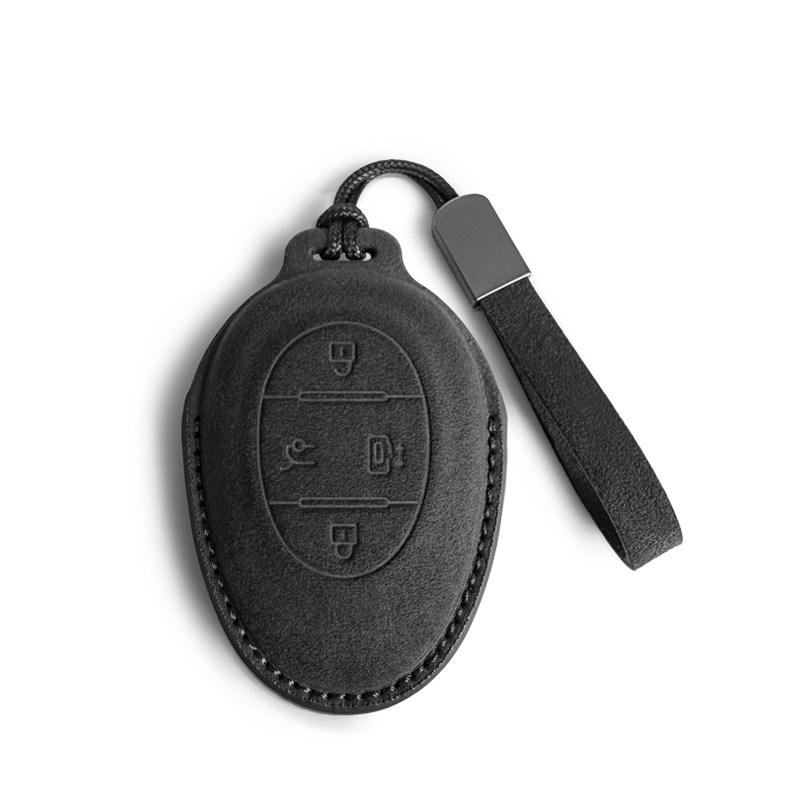 BAIC Jihu Koala S Key Cover - Minimalist Suede Case, Family & Parent-Child Design