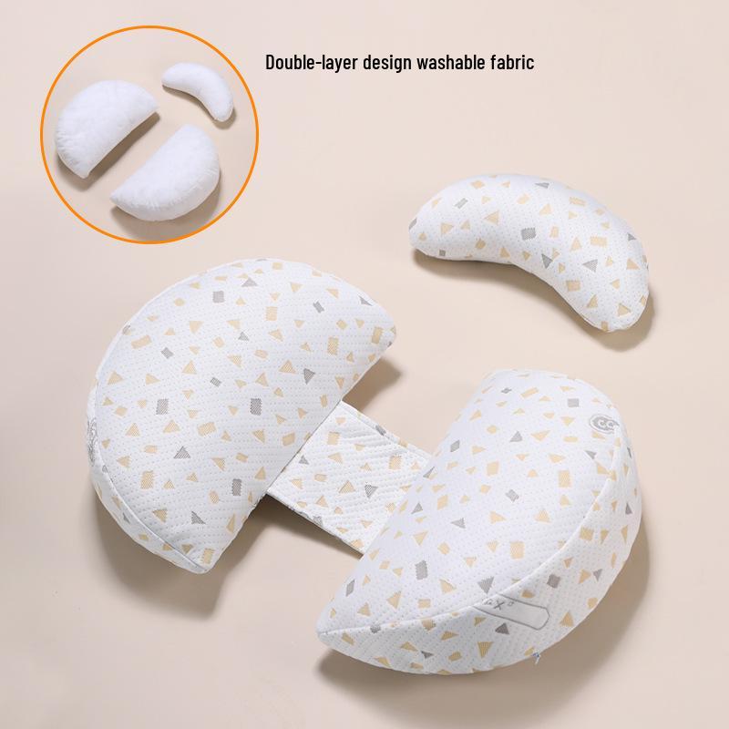 U-Shaped Pregnancy Pillow: Lumbar & Belly Support for Side Sleepers, Antibacterial & Postpartum-Friendly