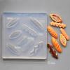 Mini Bread Silicone Molds Resin Casting Molds for Food Toy Bread Candy Chocolate Jewellery Accessories Making