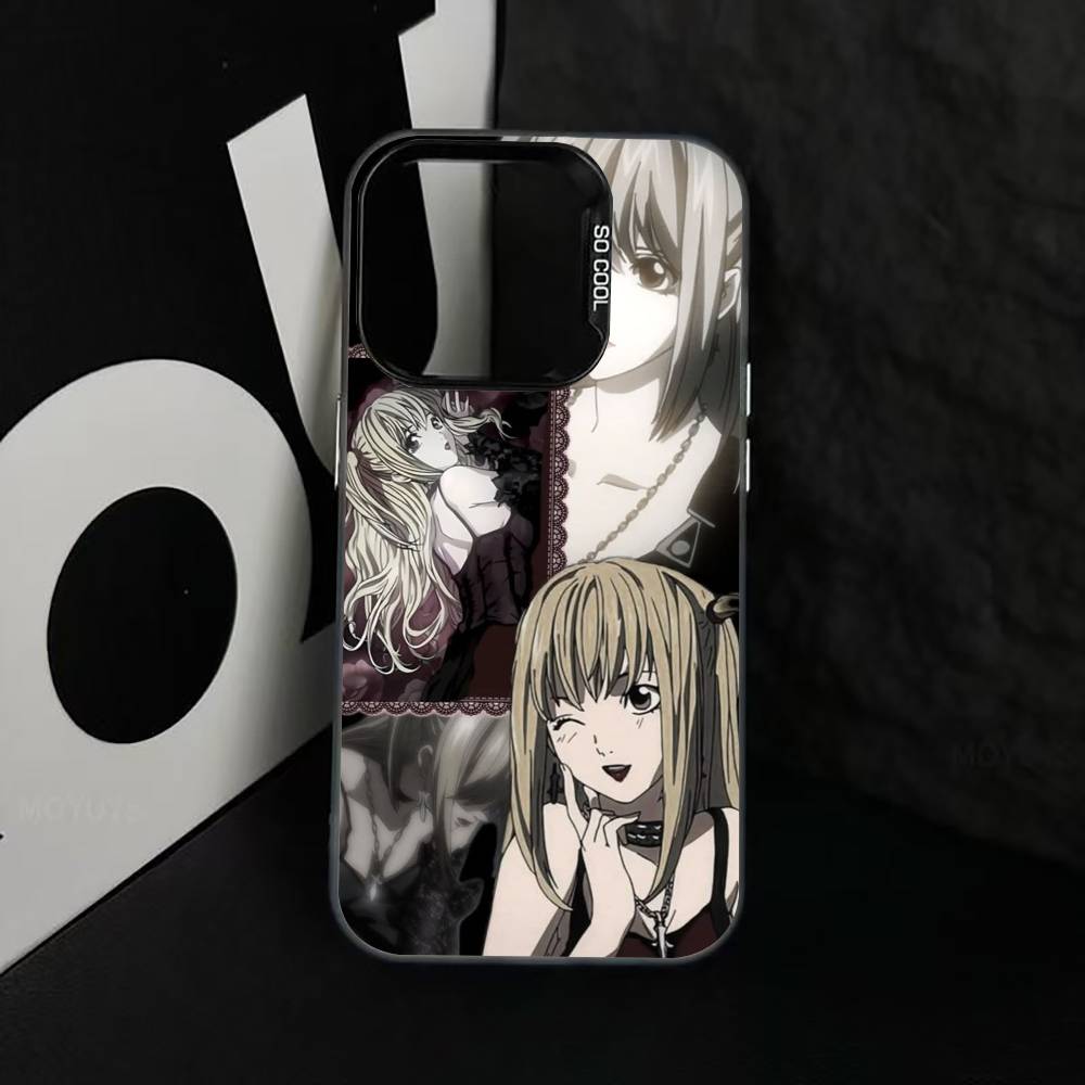 Misa Amane Phone Case For iPhone 17,16,15,14,13,12,11 Plus,Pro Max,XS,Colorful Silver Phone case Funda Cover