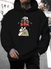2026 Music Festival Summer New Arrival Unisex Casual All-Match Style Fashion Hoodie with Individual Cartoon Duck Wearing Sunglasses Finger Peace Sign 