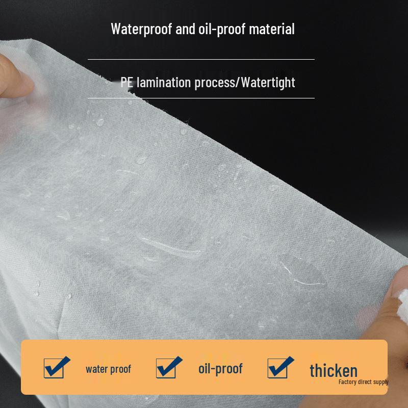 Waterproof Disposable Bed Sheets for Beauty Salon with Face Hole - Breathable & Oilproof Non-Woven Fabric