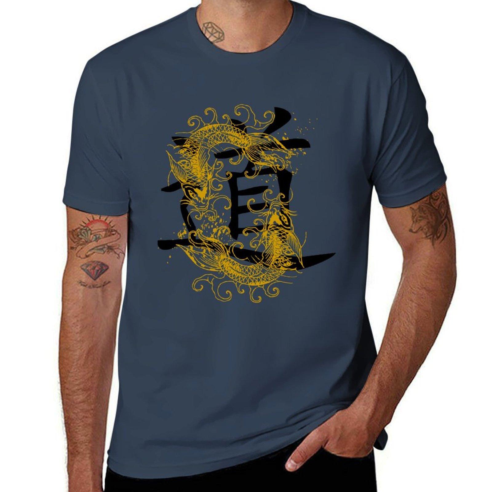 Tao Tshirt Casual Simple Design Short Sleeve Shirt S