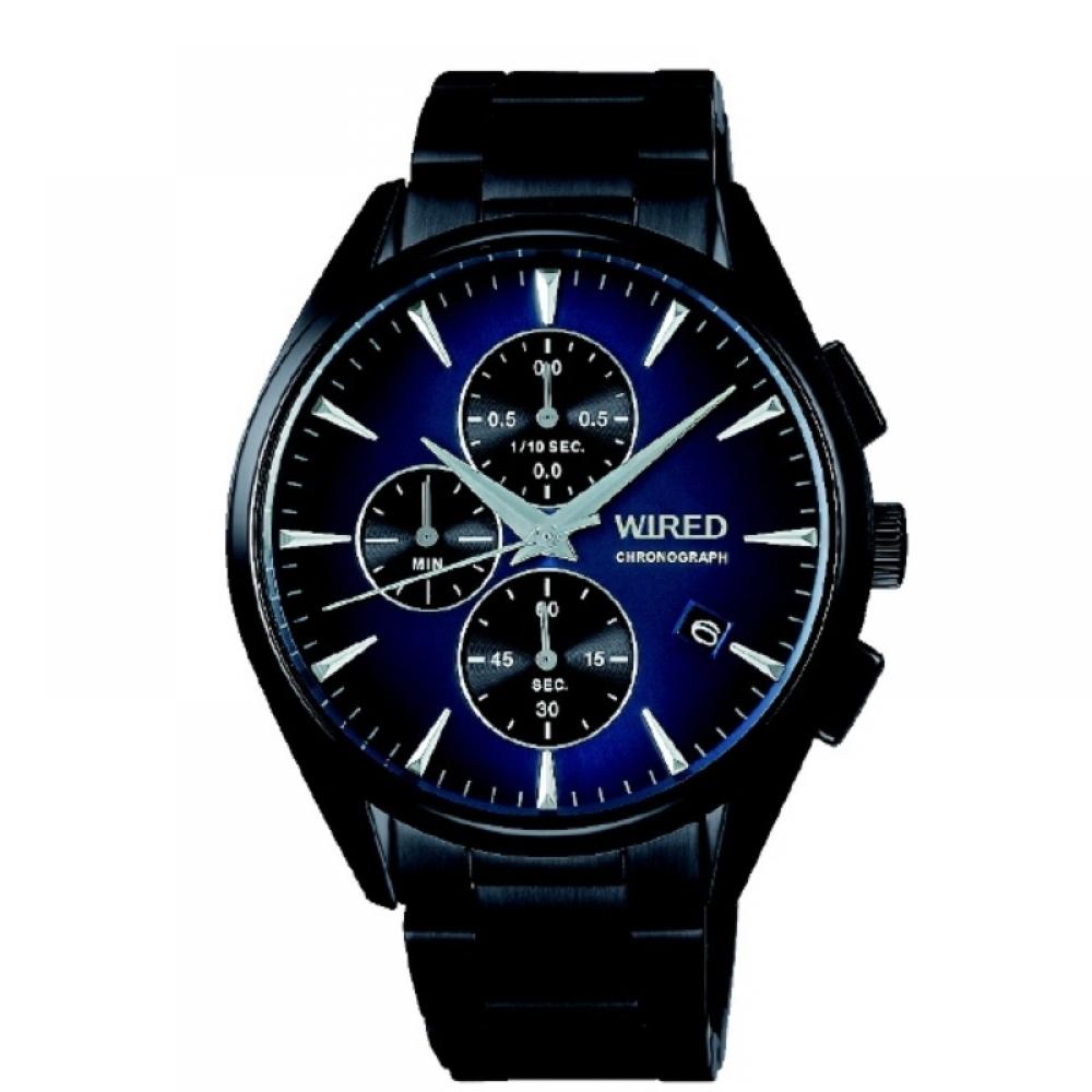 

ALBA [Кварцевые часы] Проводные (ПРОВОДНОЙ) TOKYO SORA Черный x Синий AGAT440 [Подлинный]