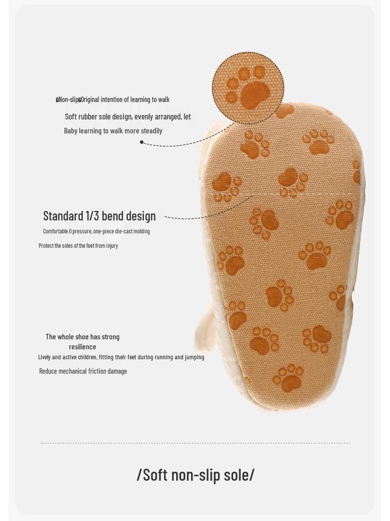 Krajkové kojenecké botičky - Měkké, prodyšné, jednobarevné na jaro, léto a podzim