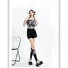 Retro Denim Shorts Women's Summer New High Waist Slimming Slim Fit Small Slimming A- Line Wide-Leg Hot Pants