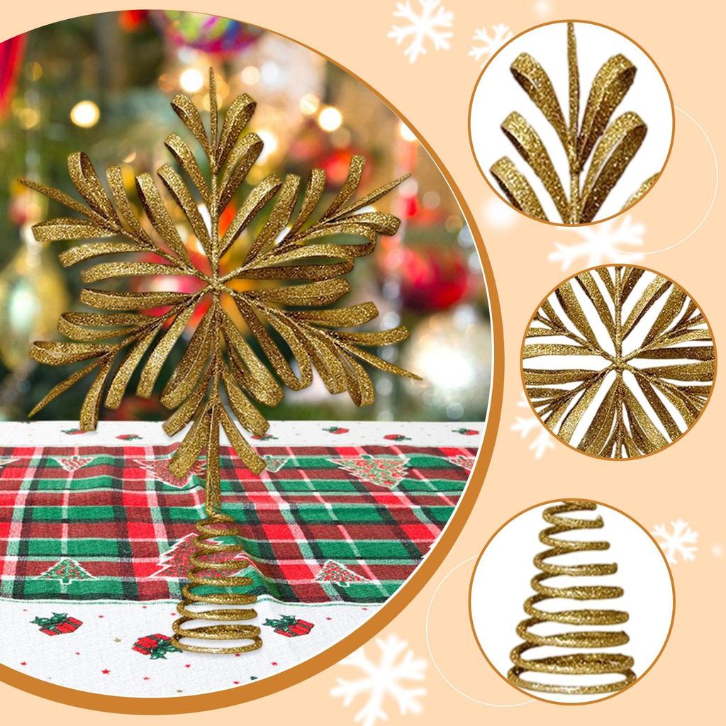 Christmas Tree Topper Funny Versatile Creative Easy to Use Classic Reusable Ornament for Festival Outdoor Photo Props Home Party
