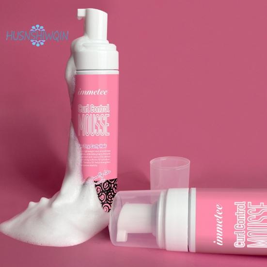 200ML Mus do stylizacji loków: Stwórz Długotrwałe Sprężyste Loki z Pełną Objętością - Bezpieczne Składniki - Pianka do Stylizacji