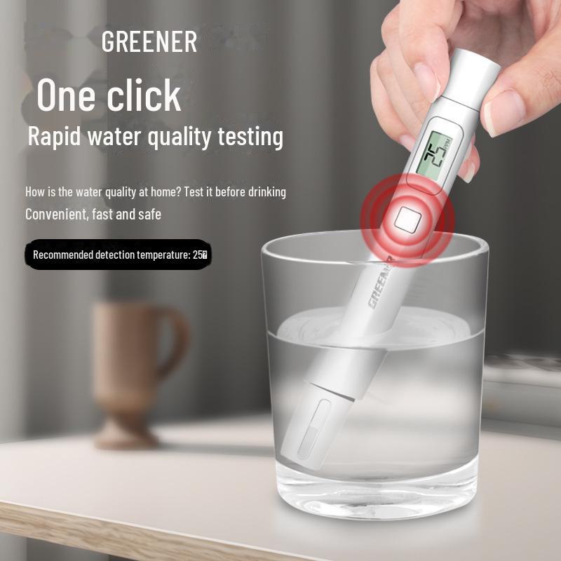 Green Forest High-Precision TDS Water Quality Test Pen for Tap Drinking Water