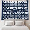 Dallas Cowboys Tapestry for Bedroom Aesthetic Classroom Tapestries Wall Hanging for Living Room Dorm Office,Ideal Creative Gift