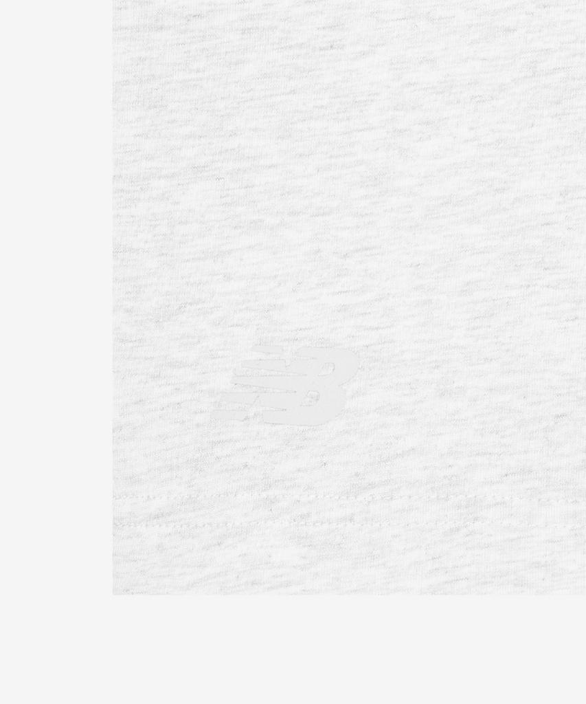 Nyuballanseu Nbneg21203 / Uni Essential Small Logo Short Sleeve T-Shirt (Light Gray)