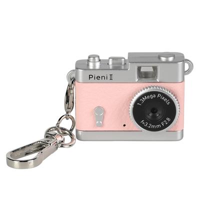 [.co,jp Exclusive] Digital Toy Camera Pieni II Peach Keychain Set 1.31 Million Pixels Photo/video Shooting Function microSD Card Slot 144336