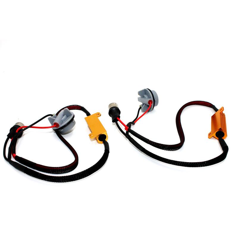 

2pcs Caubus Resistor 50W 6 Ohm 1156 BAY15S P21W 180° LED lights Load Error Free No Flickering Decoder
