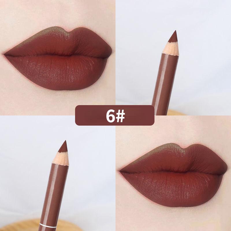 15 Colours Lipstick Pencil Lip Liner Pen Cosmetic Long Lasting Waterproof Woman Beauty Makeup Matte Maquillaje