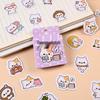Cute Cat Teacup Cartoon Stickers for Journals and Collages