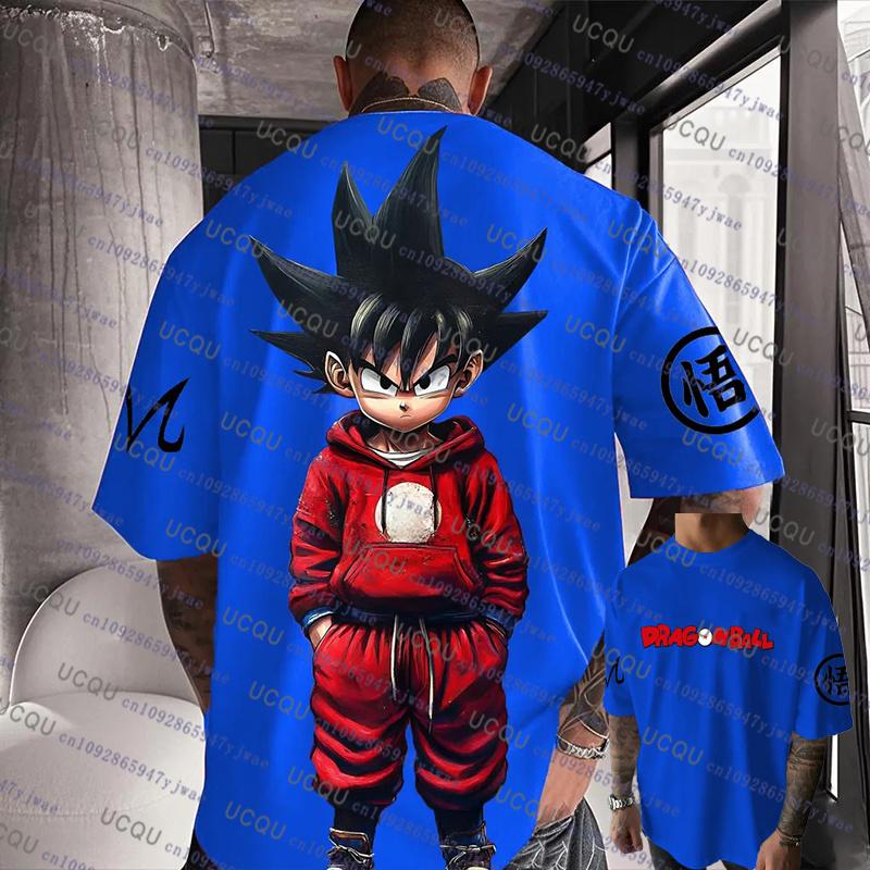 2026Japanese Anime Football Jersey Dragon Ball Men/Women Oversize Tshirt Summer Quick Dry Sport Breathable Unisex Cosplay Tshirt