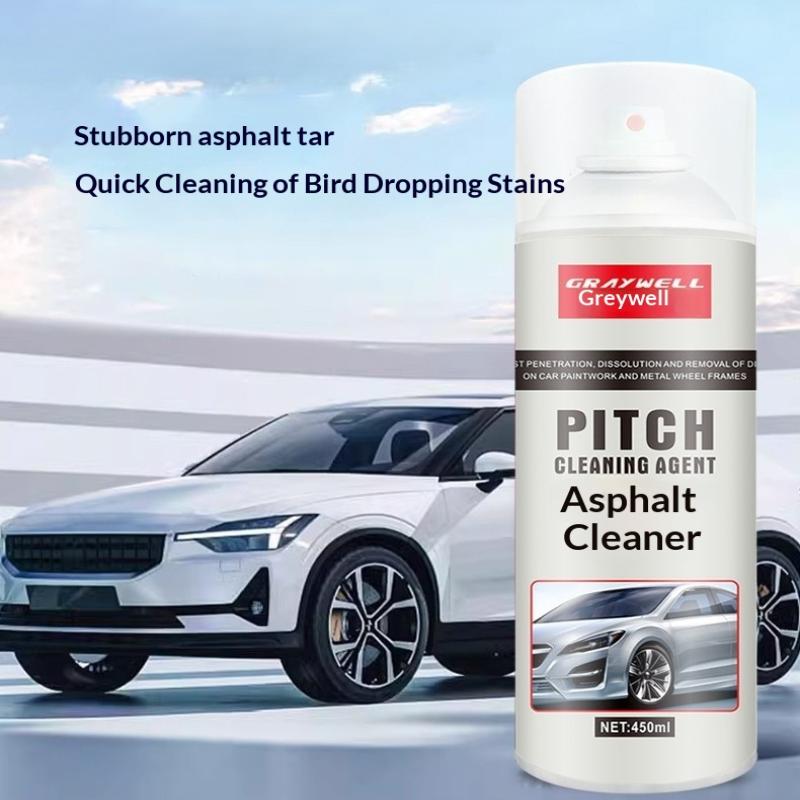 Professional Asphalt Cleaner for Car Removes Stubborn Asphalt Adhesive Oil Stains Ideal for All Vehicle Surfaces and Parts