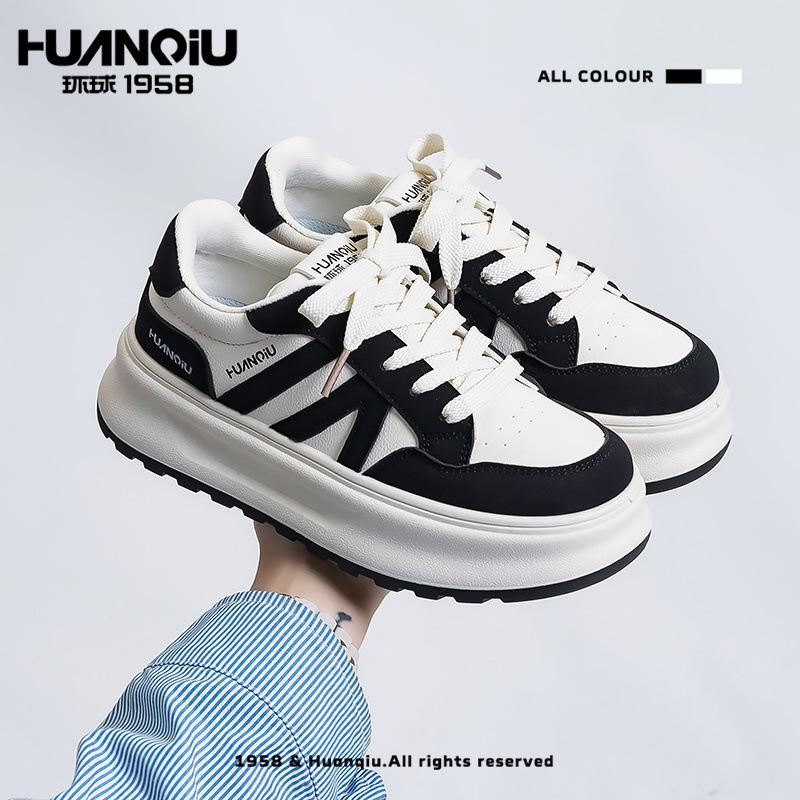 Global 22 spring new ins student height-increasing platform sports and leisure board shoes 35