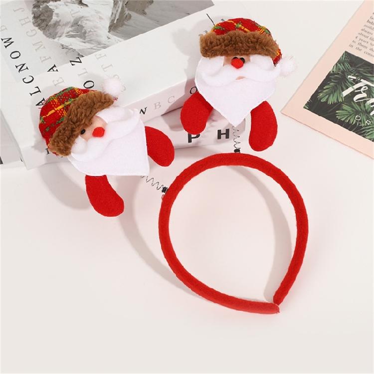 Adult Kids Christmas Theme Hairhoop New Year Party Headband Festival Accessories