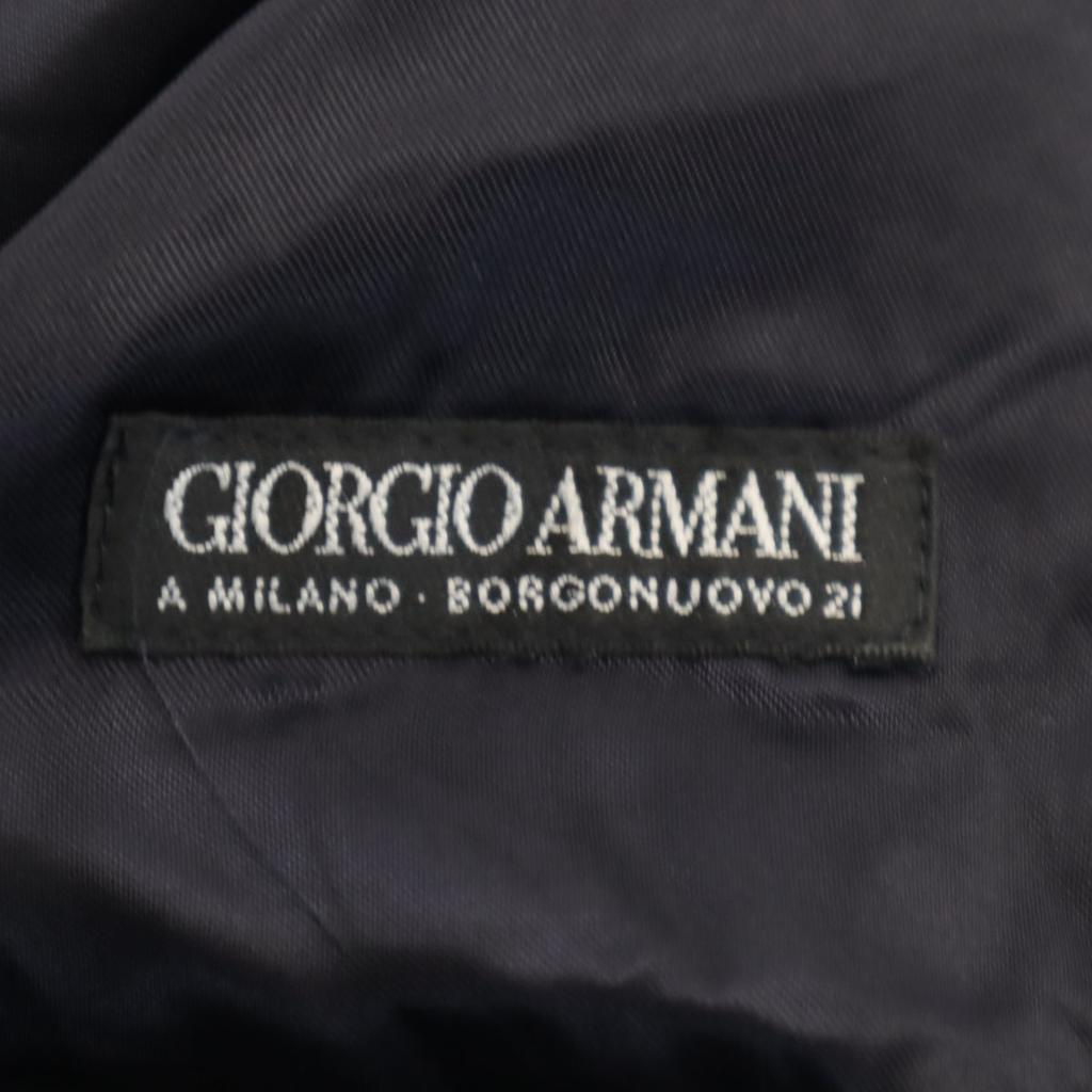 Giorgio Armani 90s Made In Italy Old Coat 40 Navy Women Used