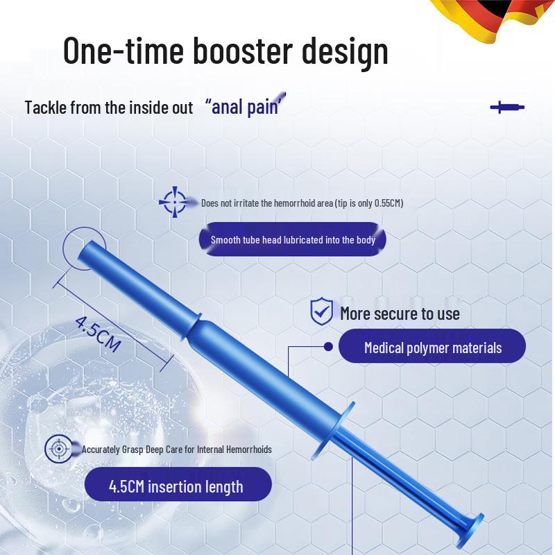 Class II Medical Grade Hemorrhoid Treatment: Cream, Dressing, Suppository - Shrinks Bulge and Relieves Discomfort.