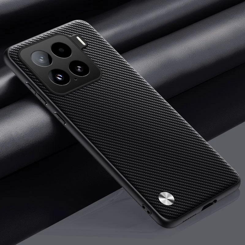 

Plain PU Leather Matte Case For Xiaomi 14T 15T Pro Silicone Ultra Thin Soft Shookproof Bumper Cover For Xiaomi 15 Pro Poco M7 4G For Xiaomi 15