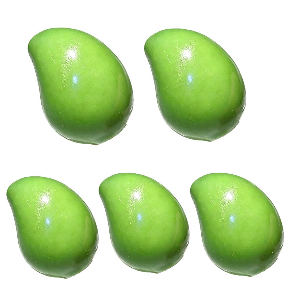 Lovely Fluid Color - Changing Mango Squishy Toy, Slow Rebound Crispy Squeeze Toy, Fidget Toy for Stress Relief at Office & Study