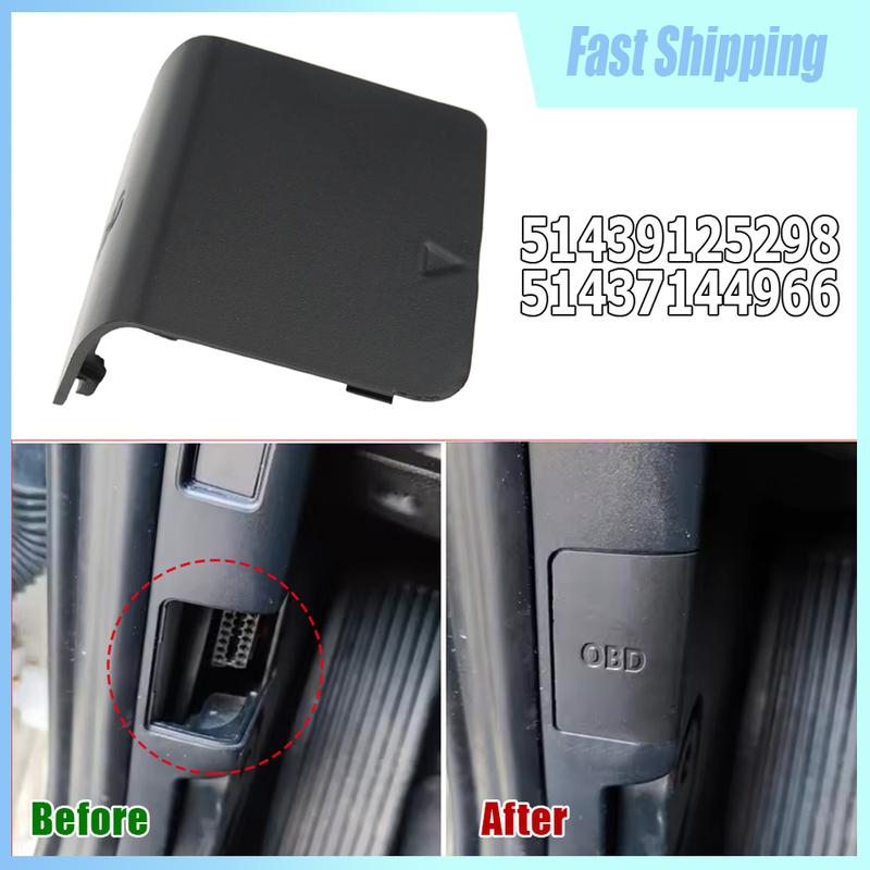 1pc Car Accessories Car LHD Panel OBD Diagnostic Plug Cover for BMW E81 E82 E84 E87 E88 1 Series LHD 51439125298 51437144966