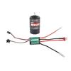 550 55T Brushed Motor 320A Brushed ESC Set Efficient Waterproof Universal for RC Crawler Car Boat